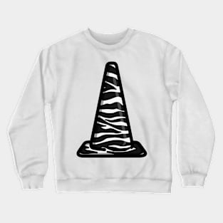 Zebra cone Crewneck Sweatshirt